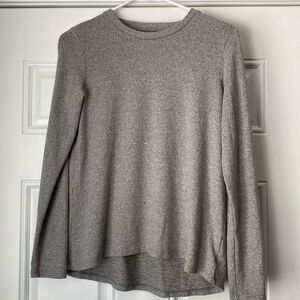 American Eagle Gray Long Sleeve Shirt Soft Size Small